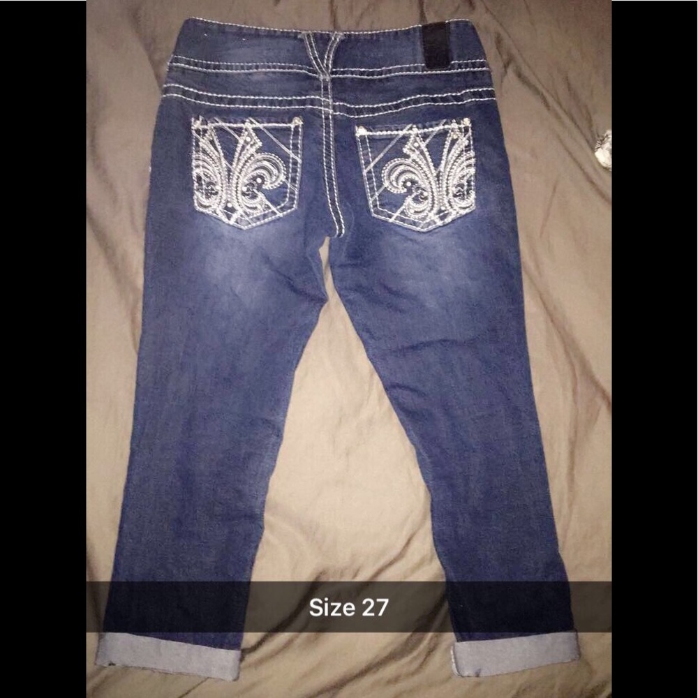 **Cropped Jeans**